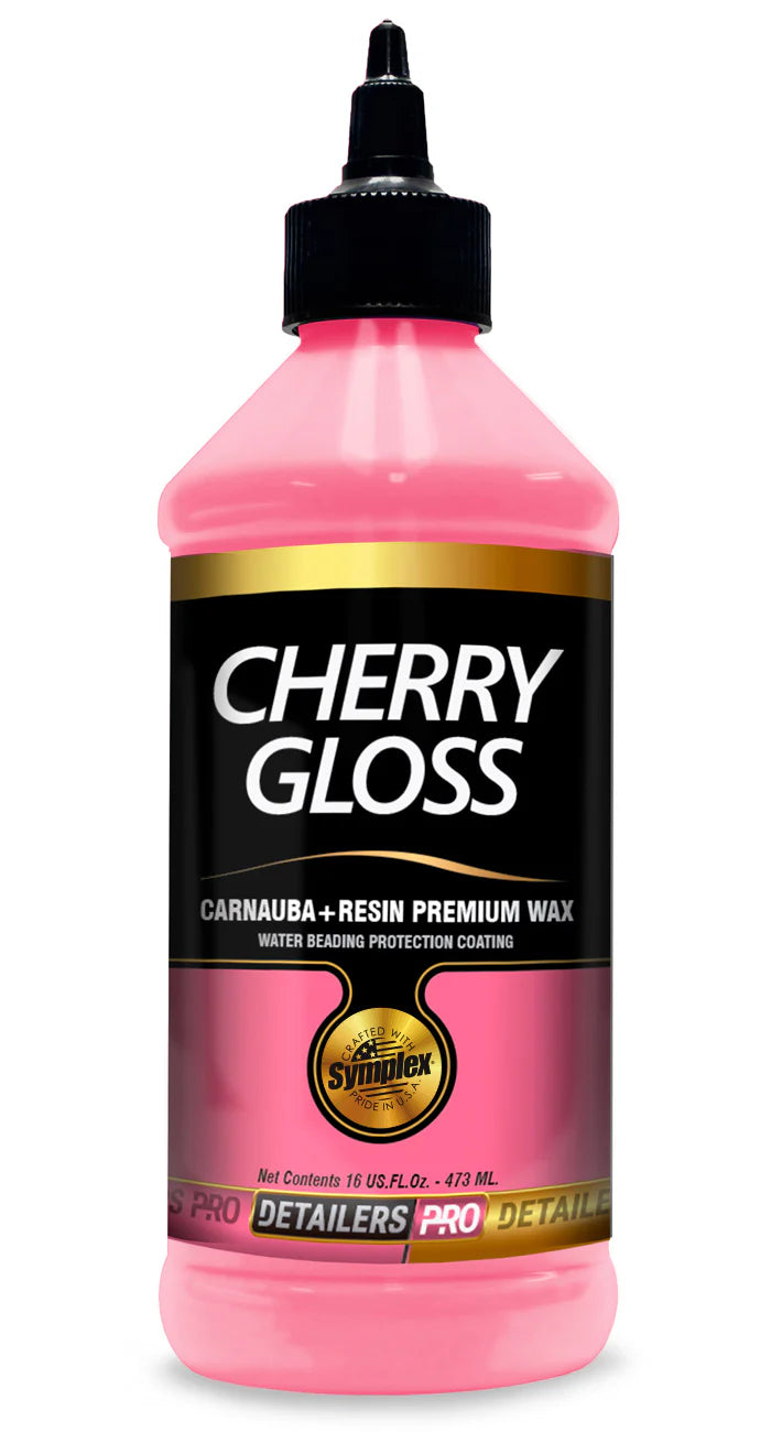 Cherry Gloss Carnauba + Resin Premium Wax / Moderate 16oz: Protection 3-4 months