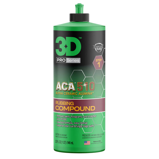 3D ACA 510 Premium Rubbing Compound 32oz