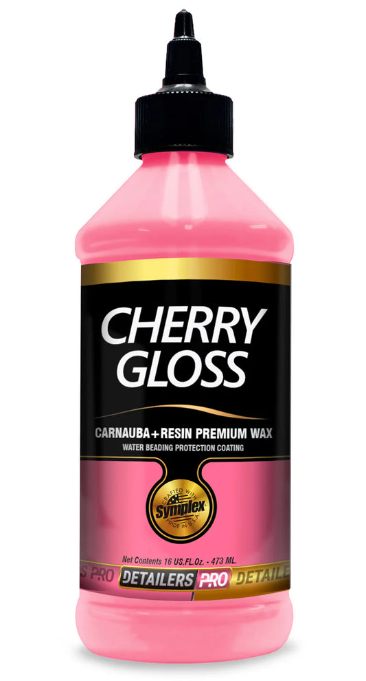 Cherry Gloss Carnauba + Resin Premium Wax / Moderate 16oz: Protection 3-4 months