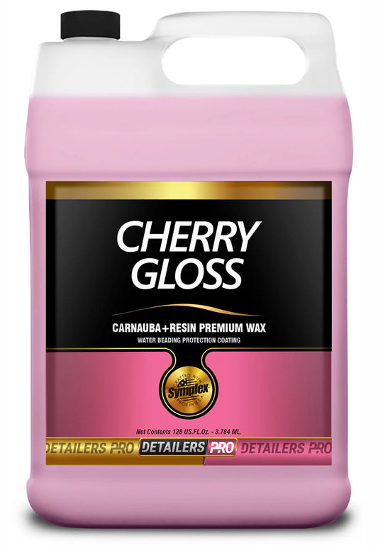 Cherry Gloss Carnauba + Resin Premium Wax / Moderate Gallon: Protection 3-4 months