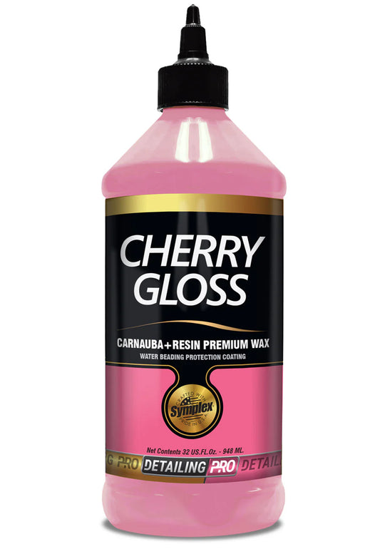 Cherry Gloss Carnauba + Resin Premium Wax / Moderate 32oz: Protection 3-4 months