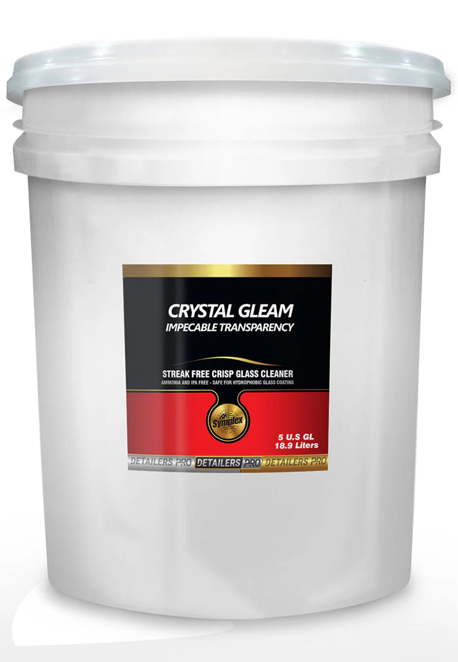 Crystal Gleam Crisp Glass Cleaner 5 Gallon