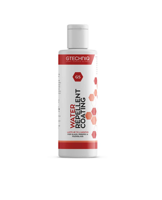 G5 Water Repellent Coating For Glass And Perspex 100ml