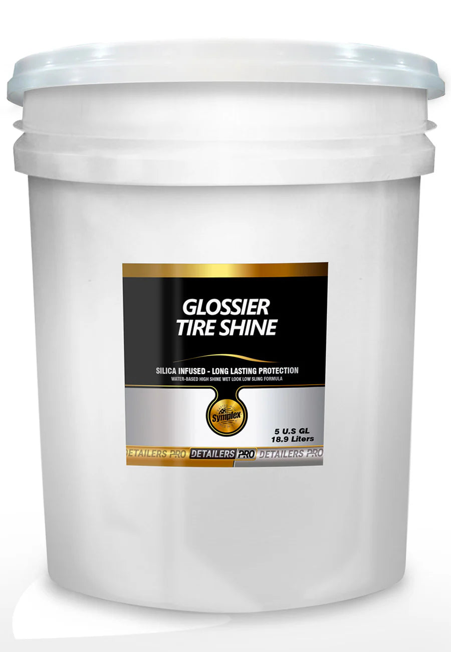 Glossier Tire Shine Water-Based 5 Gallon