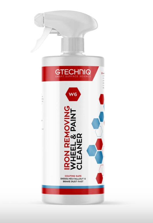 W6 Iron Removing Wheel & Paint Cleaner 500ml