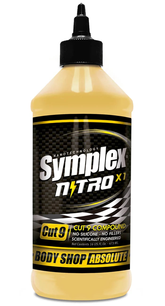 Nitro X1 Cut 9 Body Shop Compound 16oz