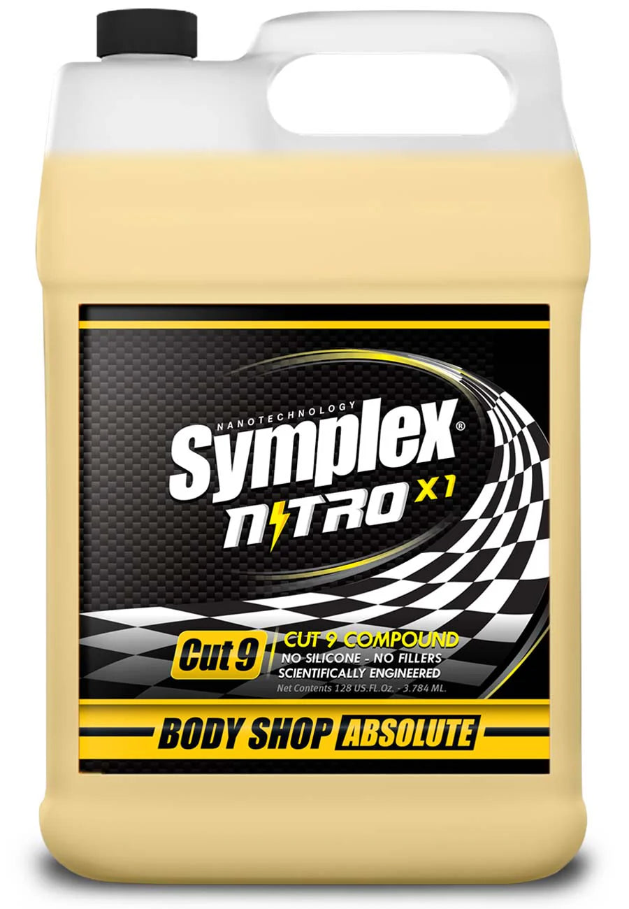 Nitro X1 Cut 9 Body Shop Compound Gallon