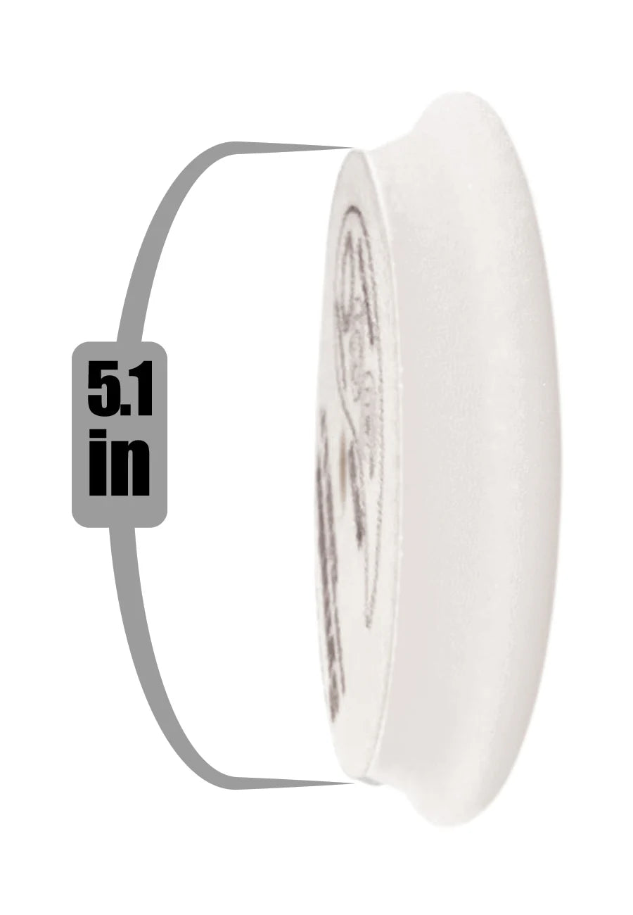 Pad White Euro Foam Finishing 5"