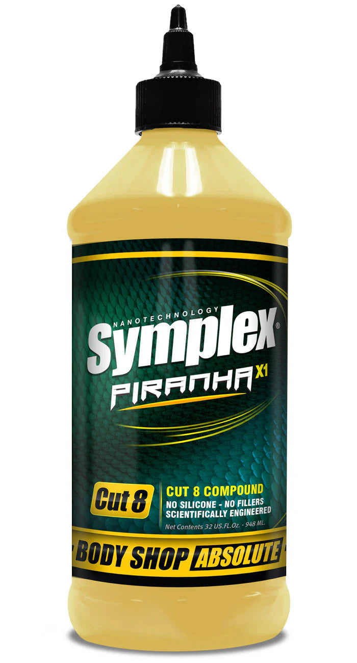 Piranha X1 Cut 8 Body Shop Compound 32oz