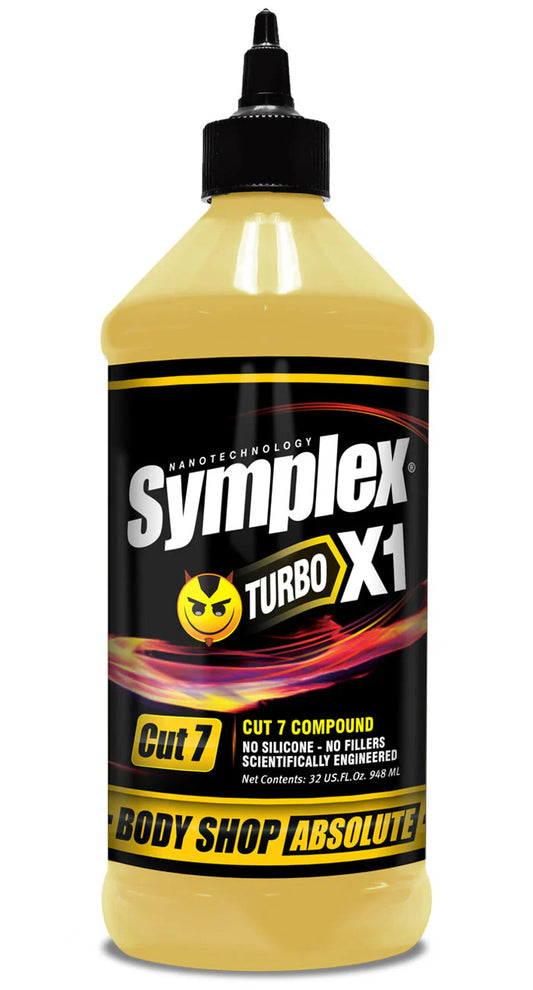 Turbo X1 Cut 7 Body Shop Compound 32oz