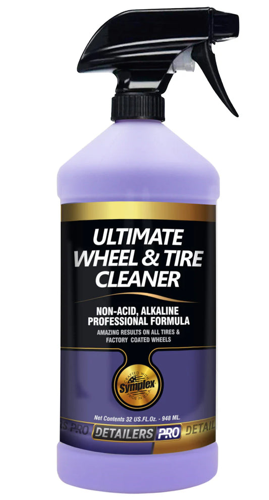Ultimate Wheel & Tire Cleaner - Non-Acid Alkaline Technology 32oz
