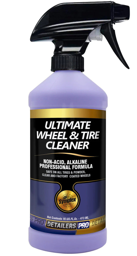 Ultimate Wheel & Tire Cleaner - Non-Acid Alkaline Technology 16oz